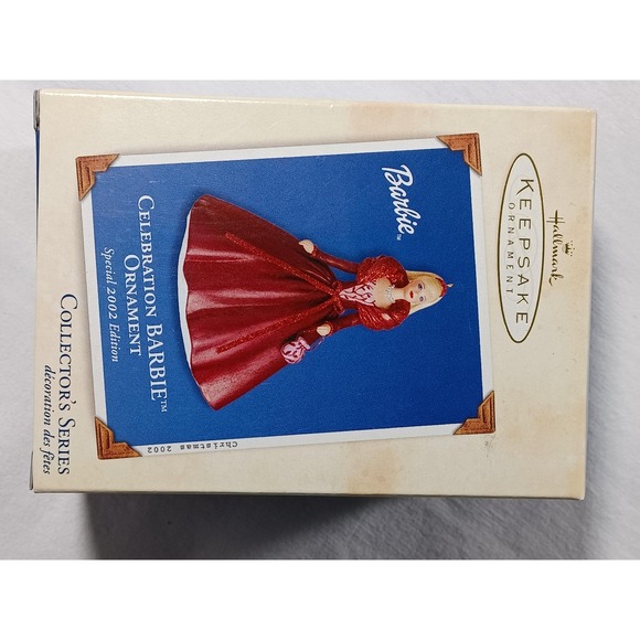 Hallmark Other - Vintage 2002‎ Hallmark Celebration Barbie Keepsake Ornament QX8163 Christmas